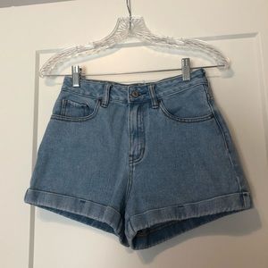 PacSun light blue Mom Jean short